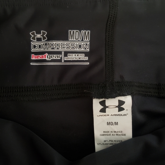 SOLD Under Armour HeatGear compression leggings - Picture 2 of 3